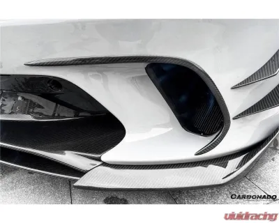 McLaren Carbonado DryCF WP Style Front Bumper Air Vents 2020-2023 McLaren GT - DRYCFMcLarenGT-FBAV