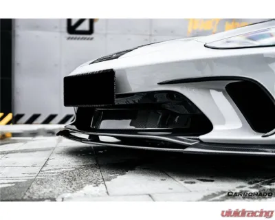 McLaren Carbonado DRYCF Front Center Lip for McLaren GT 2020-2023, Carbon Fiber Material - DRYCFMcLarenGT-FCL