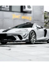 McLaren Carbonado DRYCF Front Center Lip for McLaren GT 2020-2023, Carbon Fiber Material                                     - DRYCFMcLarenGT-FCL - Image 17