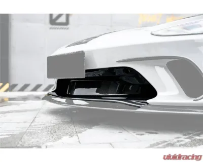 McLaren Carbonado DRYCF Front Center Lip for McLaren GT 2020-2023, Carbon Fiber Material - DRYCFMcLarenGT-FCL