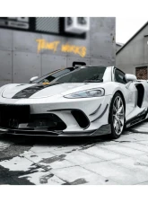 McLaren Carbonado DryCF WP Style Front Lip for McLaren GT 2020-2023, Part No: DRYCFMcLarenGT-FL                                     - DRYCFMcLarenGT-FL - Image 18