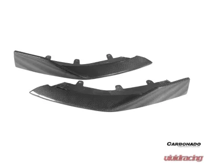 McLaren Carbonado DryCF WP Style Front Lip for McLaren GT 2020-2023, Part No: DRYCFMcLarenGT-FL - DRYCFMcLarenGT-FL