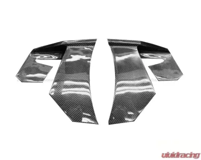 Carbonado DryFGCF WP Style Rear Bumper Side Winglets McLaren GT 2020-2023 - DRYFGCFMcLarenGT-RBCRD