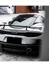 Carbonado DryFGCF WP Style Rear Bumper Side Winglets McLaren GT 2020-2023                                     - DRYFGCFMcLarenGT-RBCRD - Image 5