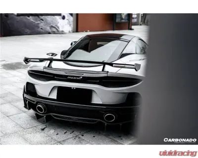 Carbonado DryFGCF WP Style Rear Bumper Side Winglets McLaren GT 2020-2023 - DRYFGCFMcLarenGT-RBCRD