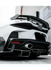Carbonado DryFGCF WP Style Rear Bumper Side Winglets McLaren GT 2020-2023                                     - DRYFGCFMcLarenGT-RBCRD - Image 7