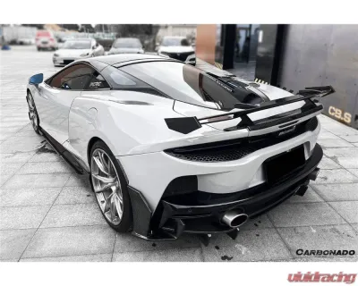 Carbonado DryFGCF WP Style Rear Bumper Side Winglets McLaren GT 2020-2023 - DRYFGCFMcLarenGT-RBCRD