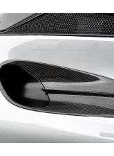 McLaren Carbonado DryCF WP Style Side Air Intake Fins 2020-2023 McLaren GT                                     - DRYCFMcLarenGT-SAIV - Image 2