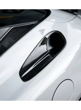 McLaren Carbonado DryCF WP Style Side Air Intake Fins 2020-2023 McLaren GT                                     - DRYCFMcLarenGT-SAIV - Image 3