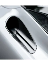 McLaren Carbonado DryCF WP Style Side Air Intake Fins 2020-2023 McLaren GT                                     - DRYCFMcLarenGT-SAIV - Image 4