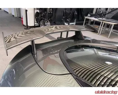 McLaren Carbonado DryCF MS Style Trunk Wing for McLaren GT 2020-2023, Part No: DRYCFMcLaren GT MSO-W - DRYCFMcLarenGTMSO-W