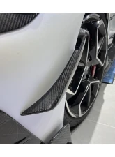 Carbonado DryCF MSY Style Front Bumper Canards Maserati MC20 2020-2024                                     - DRYCFOD-MC20MSY-CRD - Image 7