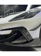 Carbonado DryCF MSY Style Front Bumper Canards Maserati MC20 2020-2024                                     - DRYCFOD-MC20MSY-CRD - Image 8