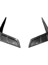 Carbonado Carbon Fiber Front Bumper Vents for Maserati MC20 2020-2024, Part No: OD-MC20MSY-FBVT                                     - DRYCFOD-MC20MSY-FBVT - Image 13