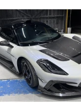 Carbonado Carbon Fiber Front Bumper Vents for Maserati MC20 2020-2024, Part No: OD-MC20MSY-FBVT                                     - DRYCFOD-MC20MSY-FBVT - Image 11