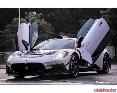 Carbonado Carbon Fiber Front Bumper Vents for Maserati MC20 2020-2024, Part No: OD-MC20MSY-FBVT - DRYCFOD-MC20MSY-FBVT