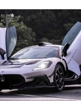 Carbonado DryCF MSY Style Front Lip Maserati MC20 2020-2024                                     - DRYCFOD-MC20MSY-FL - Image 3
