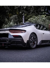 Carbonado DryCF MSY Style Rear Diffuser w/ Brake Light Maserati MC20 2020-2024                                     - DRYCFOD-MC20MSY-RD - Image 7