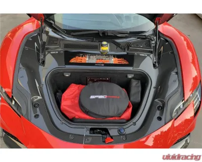 Carbonado DryCF OE Style Front Storage Box Interior Ferrari SF90 Stradale 2020+ - DRYCFOD-SF90-FSBI