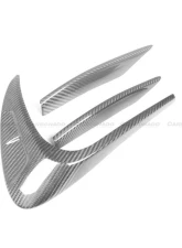 Carbonado DryFGCF MSY Style Rear Bumper Side Vents Mercedes-Benz S-Class 2021-2024                                     - DRYFGCFOD-W223MSY-RBSV - Image 2