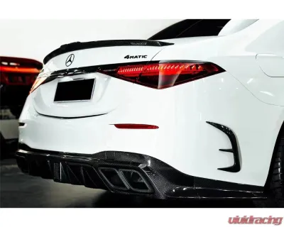 Carbonado DryFGCF MSY Style Rear Bumper Side Vents Mercedes-Benz S-Class 2021-2024 - DRYFGCFOD-W223MSY-RBSV