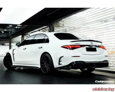 Carbonado DryFGCF MSY Style Rear Bumper Side Vents Mercedes-Benz S-Class 2021-2024 - DRYFGCFOD-W223MSY-RBSV
