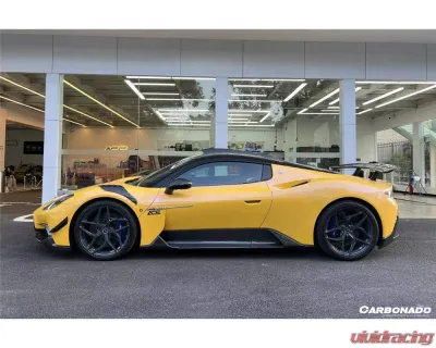 Maserati MC20 2020-2024 Carbonado DryCF SVD Style Roof Scoop, Part No ODMC20SVD-RS - DRYCFODMC20SVD-RS