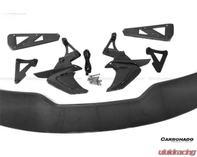 McLaren Carbonado DryCF MS Style Trunk Wing for 540C, 570S, 570GT 2015-2020 - DRYCFODMCLAREN570MSO-W