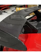 McLaren Carbonado DryCF MS Style Trunk Wing for 540C, 570S, 570GT 2015-2020                                     - DRYCFODMCLAREN570MSO-W - Image 4