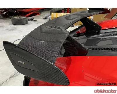 McLaren Carbonado DryCF MS Style Trunk Wing for 540C, 570S, 570GT 2015-2020 - DRYCFODMCLAREN570MSO-W