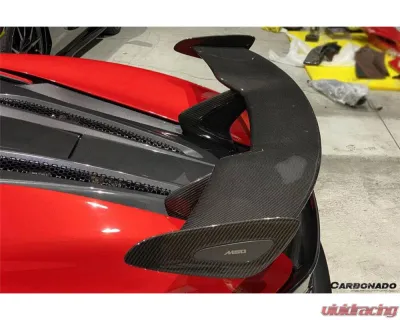 McLaren Carbonado DryCF MS Style Trunk Wing for 540C, 570S, 570GT 2015-2020 - DRYCFODMCLAREN570MSO-W