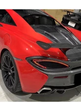 McLaren Carbonado DryCF MS Style Trunk Wing for 540C, 570S, 570GT 2015-2020                                     - DRYCFODMCLAREN570MSO-W - Image 9