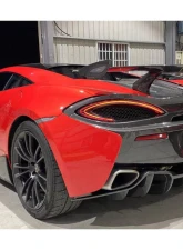 McLaren Carbonado DryCF MS Style Trunk Wing for 540C, 570S, 570GT 2015-2020                                     - DRYCFODMCLAREN570MSO-W - Image 10