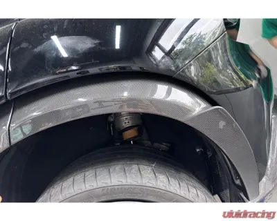 Ferrari Purosangue 2023-2025 OEM Style Dry Carbon Fiber Fender Flare - Part No: Purosangue-MAN-OEM-FF - DRYFGCFPurosangue-MAN-OEM-FF