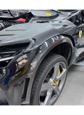 Ferrari Purosangue 2023-2025 OEM Style Dry Carbon Fiber Fender Flare - Part No: Purosangue-MAN-OEM-FF                                     - DRYFGCFPurosangue-MAN-OEM-FF - Image 7