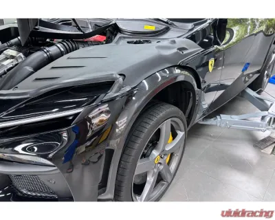 Ferrari Purosangue 2023-2025 OEM Style Dry Carbon Fiber Fender Flare - Part No: Purosangue-MAN-OEM-FF - DRYFGCFPurosangue-MAN-OEM-FF
