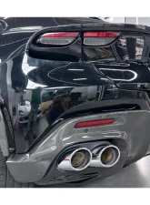 Carbonado DryCF OEM Style Rear Diffuser Ferrari Purosangue 2023-2025                                     - DRYCFPurosangue-MAN-OEM-RD - Image 5