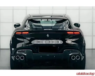 Carbonado DryCF OEM Style Rear Diffuser Ferrari Purosangue 2023-2025 - DRYCFPurosangue-MAN-OEM-RD