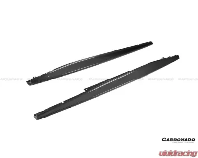 Carbonado DryCF OEM Style Side Skirts Ferrari Roma 2021-2024 - DRYCFROMA-MAN-OEM-SS