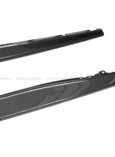 Carbonado DryCF OEM Style Side Skirts Ferrari Roma 2021-2024                                     - DRYCFROMA-MAN-OEM-SS - Image 5