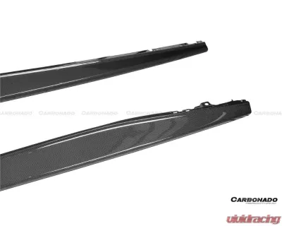 Carbonado DryCF OEM Style Side Skirts Ferrari Roma 2021-2024 - DRYCFROMA-MAN-OEM-SS