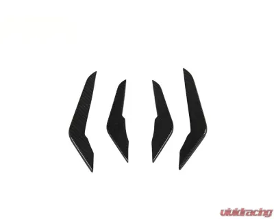 Carbonado DryCF AD Style Front Canards Audi RS3 2023-2025 - DRYCFRS3-MAN-AD-CRD