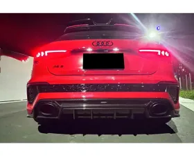 Carbonado DryCF AD Style Rear Diffuser Lip Audi RS3 2023-2025