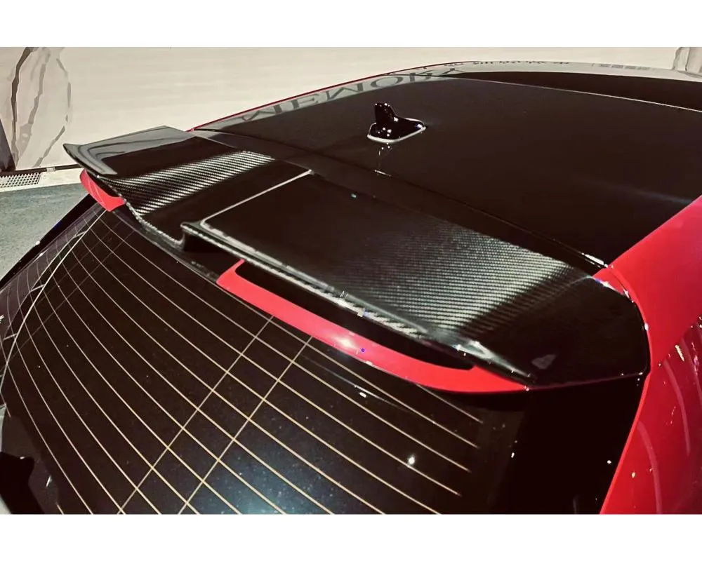 Carbonado DryCF AD Style Roof Spoiler Audi RS3 2023-2025 - DRYCFRS3-MAN-AD-RS