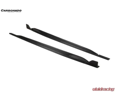 Carbonado DryCF AD Style Side Skirts Audi RS3 2023-2025 - DRYCFRS3-MAN-AD-SS