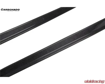 Carbonado DryCF AD Style Side Skirts Audi RS3 2023-2025 - DRYCFRS3-MAN-AD-SS