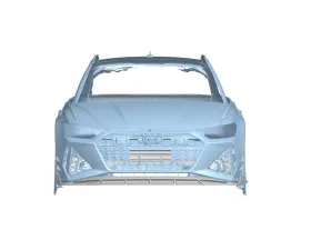 Carbonado Dry Carbon Fiber Front Lip Splitter for Audi RS6 & RS7 C8 2019-2024