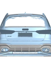 Audi RS6 C8 2019-2024 Carbonado Dry Carbon Fiber Roof Spoiler AD Style                                     - DRYCFRS6-MAN-AD-RS - Image 2