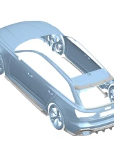 Carbonado Dry Carbon Fiber Trunk Spoiler for Audi RS6 C8 2019-2024, AD Style                                     - DRYCFRS6-MAN-AD-TS - Image 3