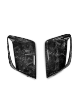 Carbonado DryCF MAN Style Trunk Front Bumper Vent Caps Audi RS7 2016-2019                                     - DRYCFRS7-MAN-CA - Image 7
